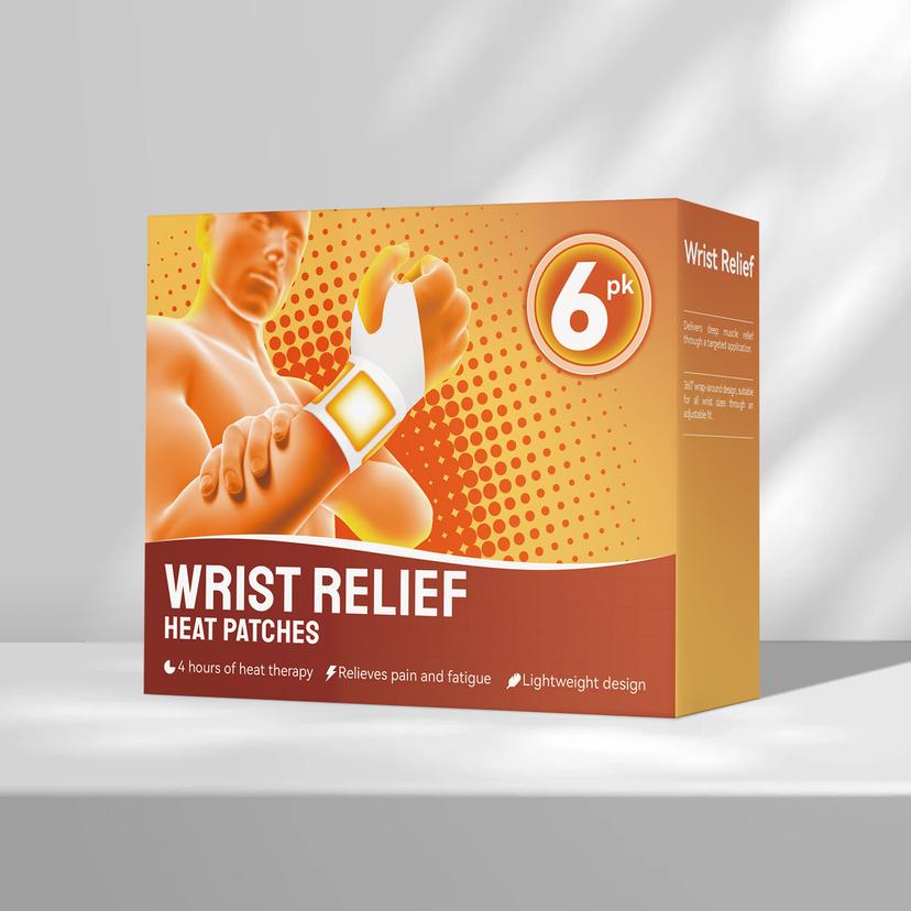 Wrist Support Made Simple:  Relief Patches